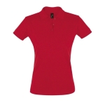 Polo shirt for women, cotton, 180 g/m2, SOL'S Perfect Women red colour fifth view