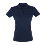 Polo shirt for women, cotton, 180 g/m2, SOL'S Perfect Women navy-blue colour