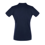 Polo shirt for women, cotton, 180 g/m2, SOL'S Perfect Women navy-blue colour rear view