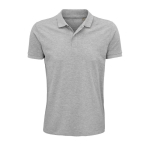 Men's polo shirt, 100% cotton, 170 g/m2, SOL'S Planet grey colour