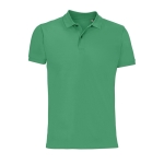 Men's polo shirt, 100% cotton, 170 g/m2, SOL'S Planet green colour