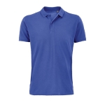 Men's polo shirt, 100% cotton, 170 g/m2, SOL'S Planet royal blue colour third view