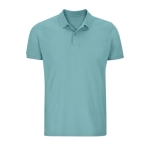 Men's polo shirt, 100% cotton, 170 g/m2, SOL'S Planet light blue colour