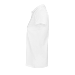 Women's polo shirt from cotton, 170 g/m2, SOL'S Planet white colour side view