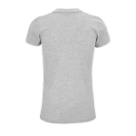 Women's polo shirt from cotton, 170 g/m2, SOL'S Planet grey colour rear view