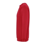 Sweatshirt, 280 g/m2, SOL'S New Supreme red colour side view