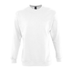 Sweatshirt, 280 g/m2, SOL'S New Supreme white colour ninth view