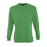 Sweatshirt, 280 g/m2, SOL'S New Supreme green colour eighth view