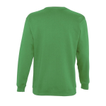 Sweatshirt, 280 g/m2, SOL'S New Supreme green colour rear view