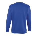 Sweatshirt, 280 g/m2, SOL'S New Supreme royal blue colour rear view