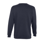 Sweatshirt, 280 g/m2, SOL'S New Supreme dark blue colour rear view