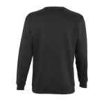 Sweatshirt, 280 g/m2, SOL'S New Supreme dark brown colour rear view