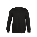 Children's sweatshirt,cotton, 280 g/m2, SOL'S New Supreme Kids black colour