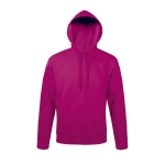 Hoodie with cotton and polyester, 280 g/m2, SOL'S Snake fuchsia colour