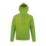 Hoodie with cotton and polyester, 280 g/m2, SOL'S Snake lime colour