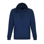 Hoodie with cotton and polyester, 280 g/m2, SOL'S Snake navy-blue colour