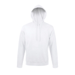 Hoodie with cotton and polyester, 280 g/m2, SOL'S Snake heather light grey colour