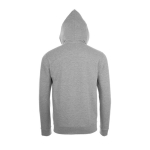 Unisex cotton and polyester hoodie, 260 g/m2, SOL'S Stone rear view