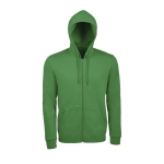 Unisex cotton and polyester hoodie, 260 g/m2, SOL'S Stone eighth view