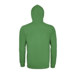 Unisex cotton and polyester hoodie, 260 g/m2, SOL'S Stone rear view