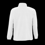 Polyester fleece jacket, 300 g/m2, SOL'S North white colour