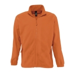 Polyester fleece jacket, 300 g/m2, SOL'S North orange colour