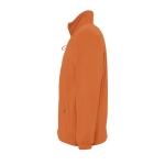 Polyester fleece jacket, 300 g/m2, SOL'S North orange colour side view