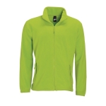 Polyester fleece jacket, 300 g/m2, SOL'S North lime colour