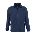 Polyester fleece jacket, 300 g/m2, SOL'S North dark blue colour