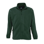 Polyester fleece jacket, 300 g/m2, SOL'S North dark green colour tenth view