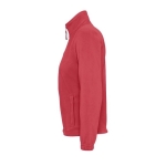 Fleece jacket for women, polyester, 300 g/m2, SOL'S North red colour side view