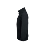 Children's polar fleece jacket, polyester, 300 g/m2, SOL'S North black colour side view