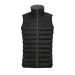 Gilet, nylon and polyester, 180 g/m2, SOL'S Wave black colour