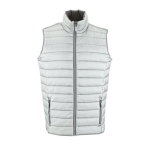 Gilet, nylon and polyester, 180 g/m2, SOL'S Wave shiny silver colour eighth view