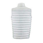 Gilet, nylon and polyester, 180 g/m2, SOL'S Wave shiny silver colour rear view