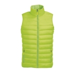 Gilet, nylon and polyester, 180 g/m2, SOL'S Wave neon green colour