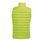 Gilet, nylon and polyester, 180 g/m2, SOL'S Wave neon green colour rear view