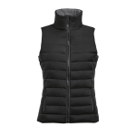 Women's gilet, nylon and polyester, 180 g/m2, SOL'S Wave black colour