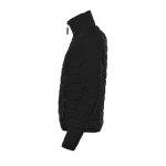 Padded women's jacket, nylon and polyester, 180 g/m2, SOL'S Ride black colour side view