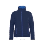 Padded women's jacket, nylon and polyester, 180 g/m2, SOL'S Ride dark blue colour