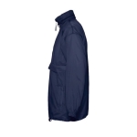 Waterproof unisex windbreaker, 210 g/m2, SOL'S Surf dark blue colour side view