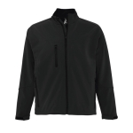 Softshell jacket, polyester, 340 g/m2, SOL'S Relax black colour