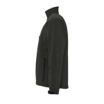 Softshell jacket, polyester, 340 g/m2, SOL'S Relax black colour side view