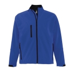 Softshell jacket, polyester, 340 g/m2, SOL'S Relax royal blue colour third view