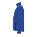 Softshell jacket, polyester, 340 g/m2, SOL'S Relax royal blue colour side view