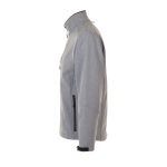 Softshell jacket, polyester, 340 g/m2, SOL'S Relax marbled grey colour side view