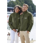 Softshell jacket, polyester, 340 g/m2, SOL'S Relax military green colour