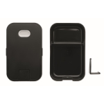 Lunch box with mobile phone holder and large capacity, 1 L black colour second view