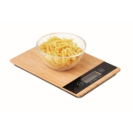 Digital kitchen scale, bamboo and ABS wood colour second view