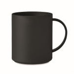 Essential plastic coffee cup, for promotions, 300 ml black colour